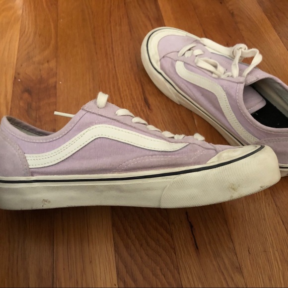 Vans Style 36 Decon Salt Wash/Lavender Fog Sneaker - Picture 10 of 13